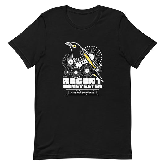 Regent Honeyeater & the Songbirds – Australian bird t-shirts