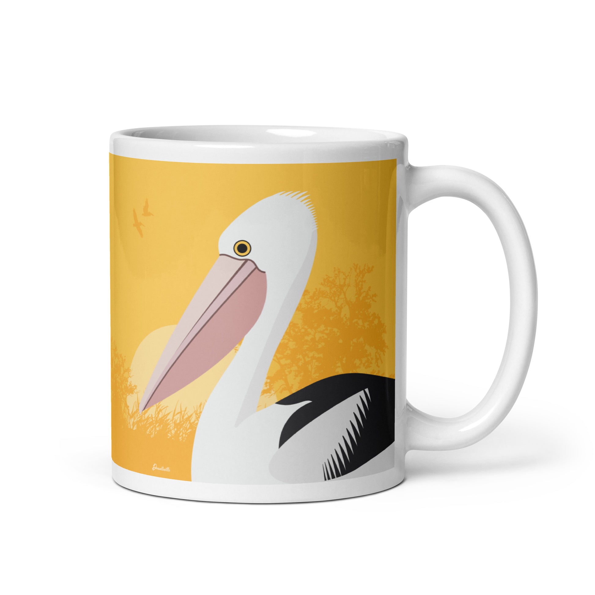 Pelican Mug Pelican Coffee Mug Easily Distracted by -  Sweden