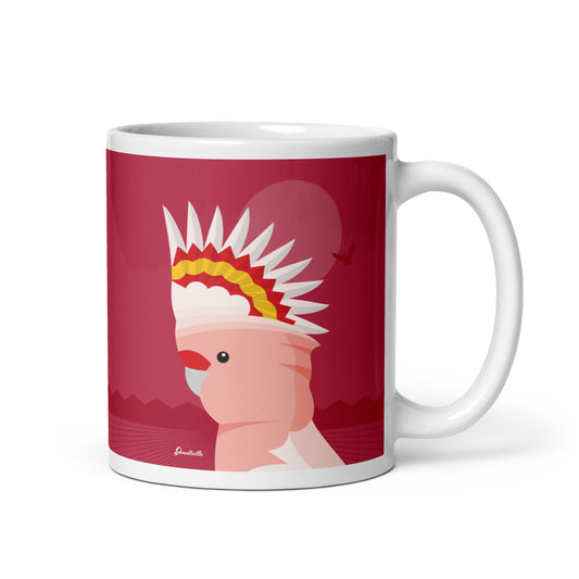 Major Mitchell's cockatoo – Australian bird mugs